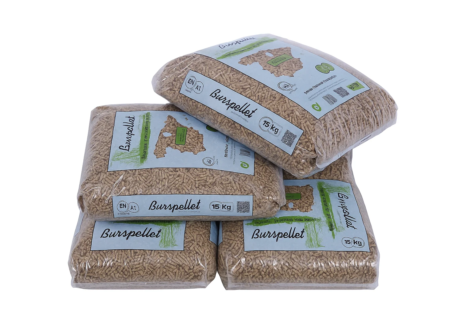 Burpellet – Palet de 72 sacos de 15 kg (1.080 kg)