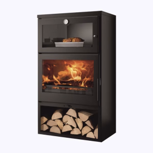 Estufa de leña Panadero Oven con horno — 7,4 kW