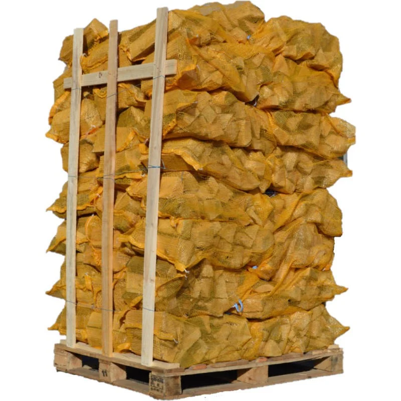 Palet de 48 redes de 50dm3 de leña en 33cm