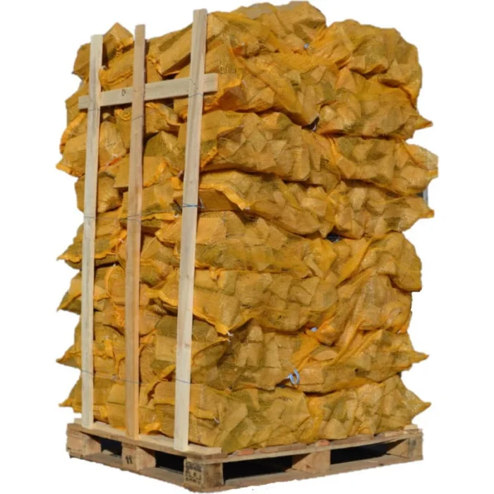 Palet de 48 redes de 50dm3 de leña en 33cm - Imagen 4
