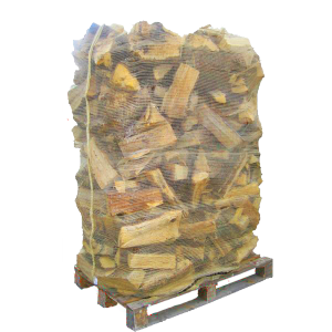 Palet de madera para estufa de leña.